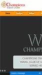 Mobile Screenshot of championstravelclub.com